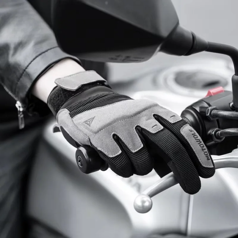 Motowolf Summer Mesh Breathable Brown Motorcycle Gloves Men's Biker Off Road Gloves Touch Screen Motorcycles Accessories 장갑 2