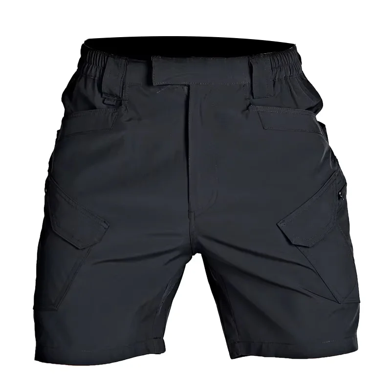 

Men's plus size new tactical shorts, outdoor waterproof and wear-resistant work pants, quick drying multi pocket hiking pants