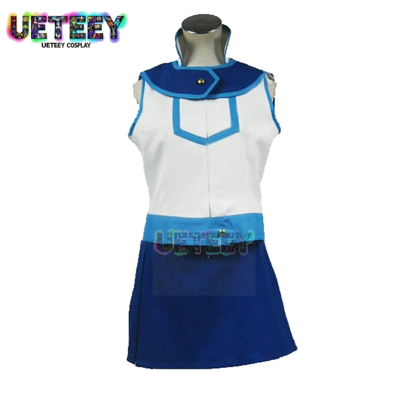 

UETEEY Yu-Gi-Oh! Duel Monsters GX Alexis Rhodes Asuka Tenjouin Uniform Cosplay Costume Top+skirt