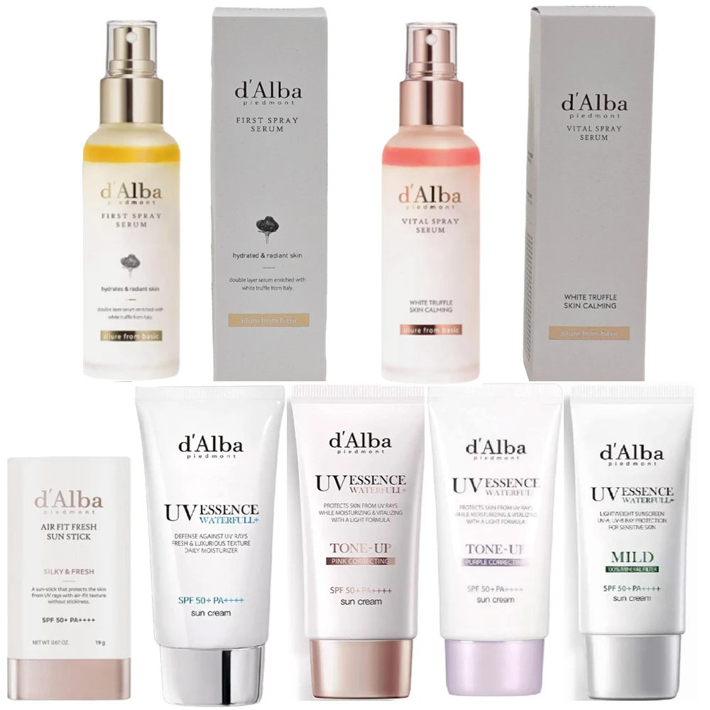 D'Alba الأبيض الكمأة الأولي ضباب الوجه رذاذ مصل خفيفة الوزن الوجه ترطيب واقية من الشمس الهواء صالح الطازجة الشمس عصا العناية بالبشرة #2