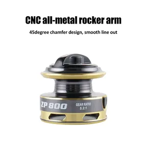 Huidiao-Fischen mit Spinnrad, Fischereispule, freiem Rost und einfachem Lager, 5 kg Maximalleistung, 5,2: 1, 500, 800 Serie 6 Hauptverkauf Carrethil Quantum - №5