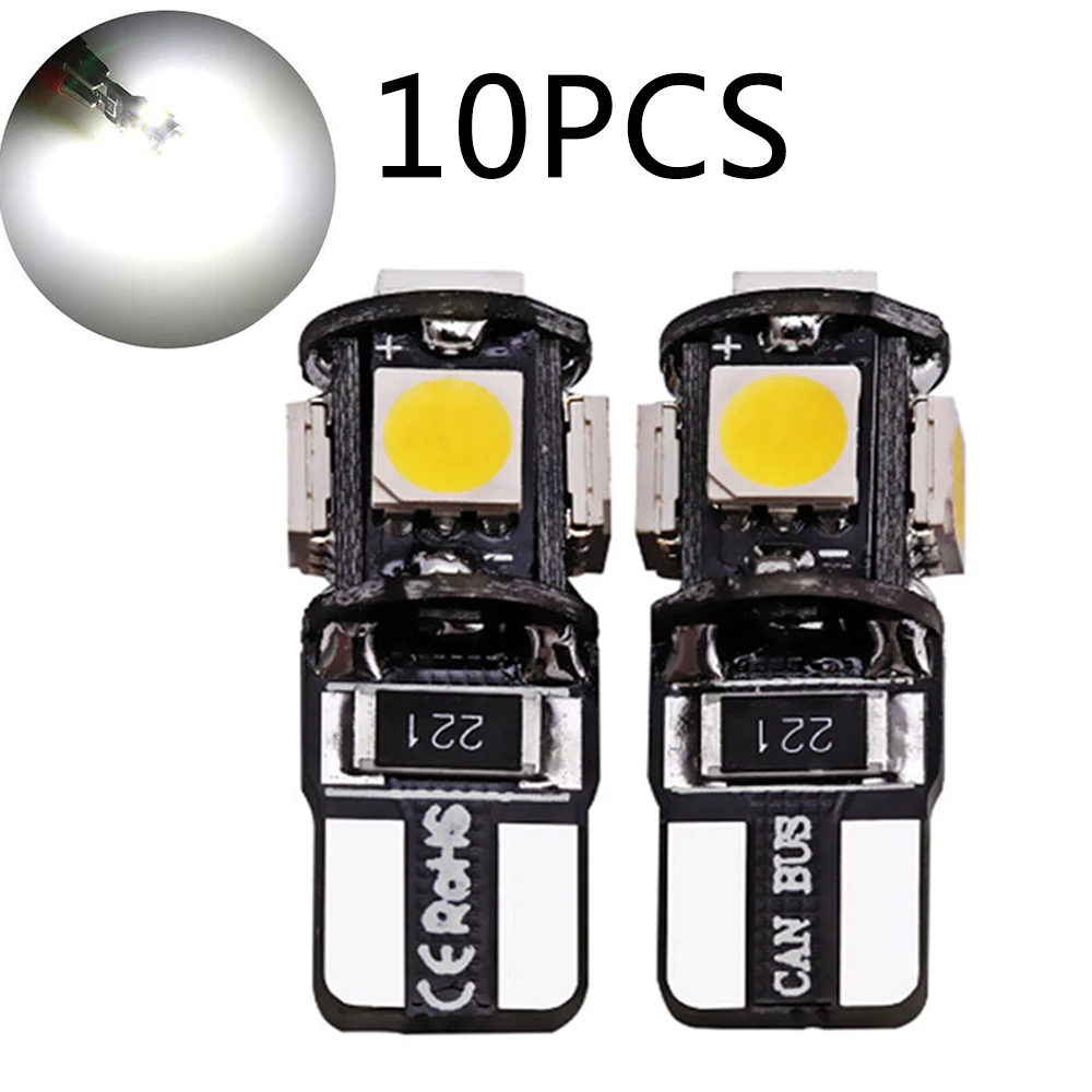 10Pcs T10 Led Bulbs…