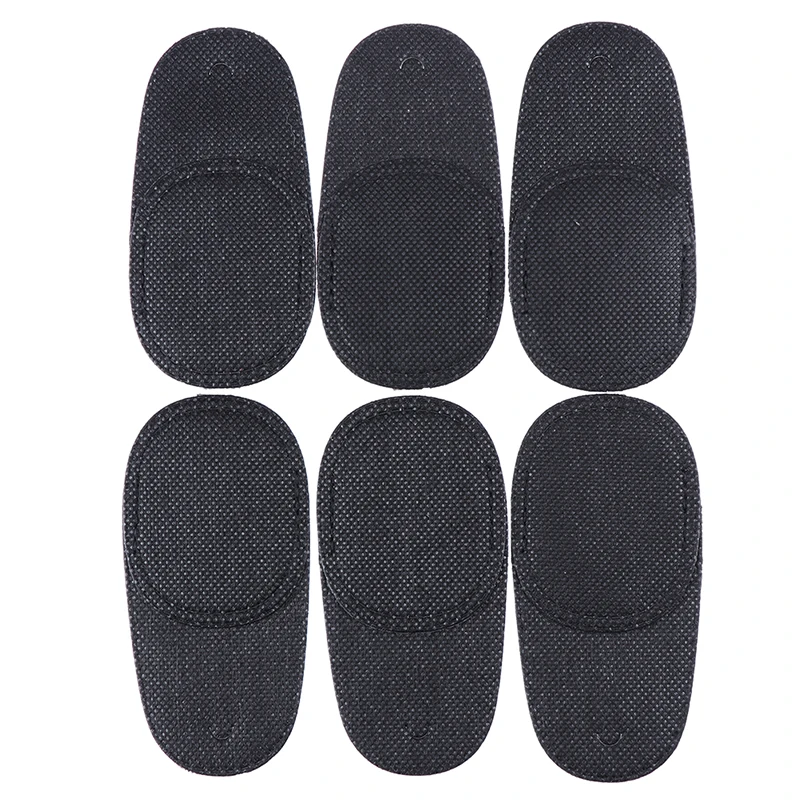 6 Pcs Non-woven Amblyopia Eye Patches For Glasses Kids Adult Eye Patch Strabismus Lazy Eye Patch Black Adult And Black Children