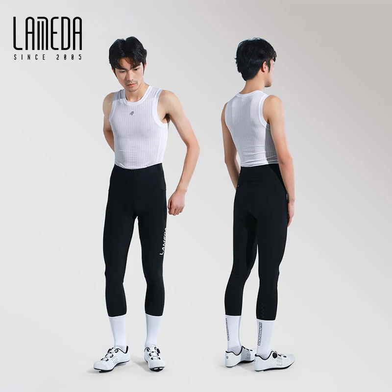 Lameda Cycling Pants Elastic Interface Pads Bicycle Pants Waterproof Pants Man Anti-uv Upf50+ Breathable Bike Trousers