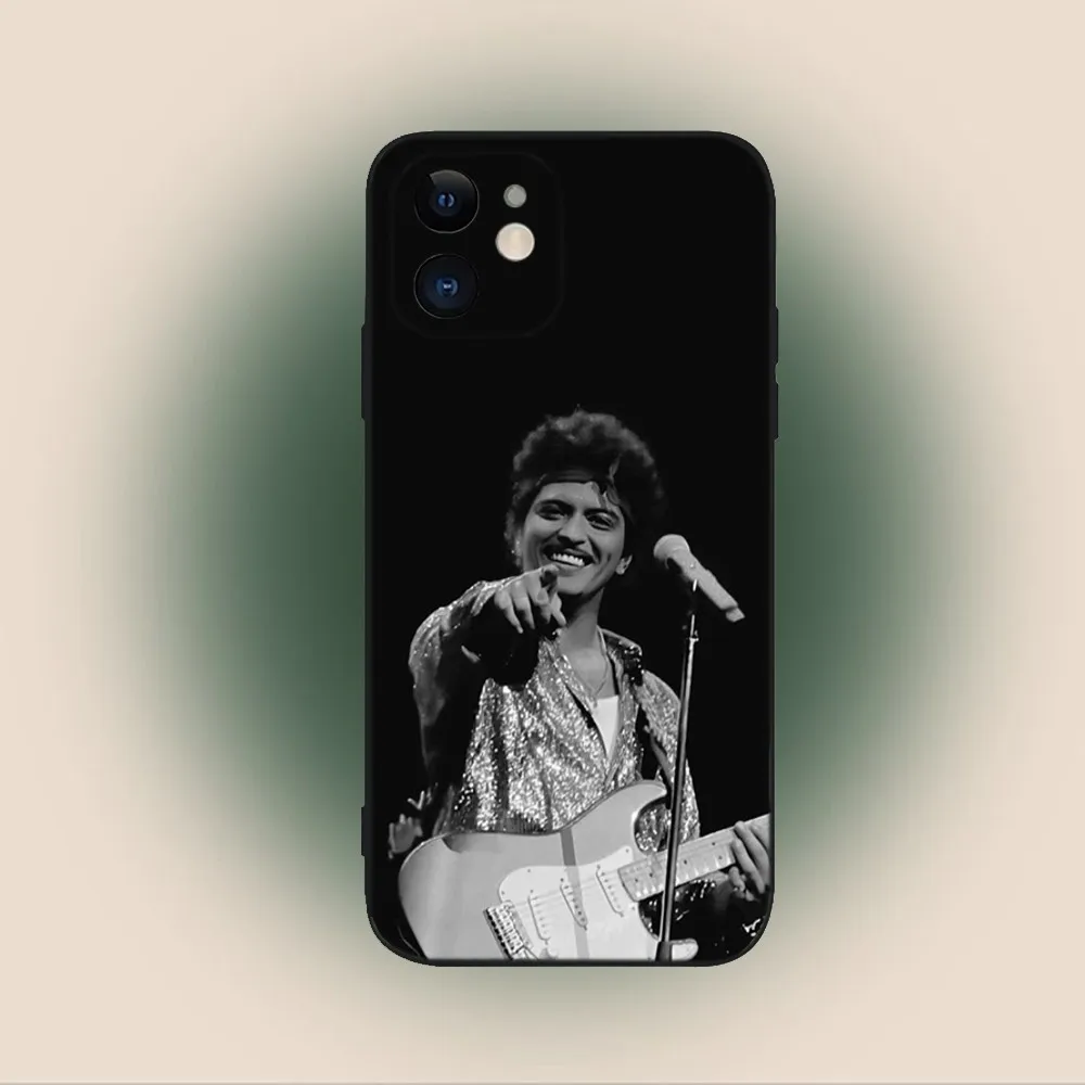 B-Bruno Singer Mars Phone Case For iPhone 15,14,13,12,11,Plus,Pro Max,XS,X,XR,SE,Mini,8,7 Soft Silicone Black Cover