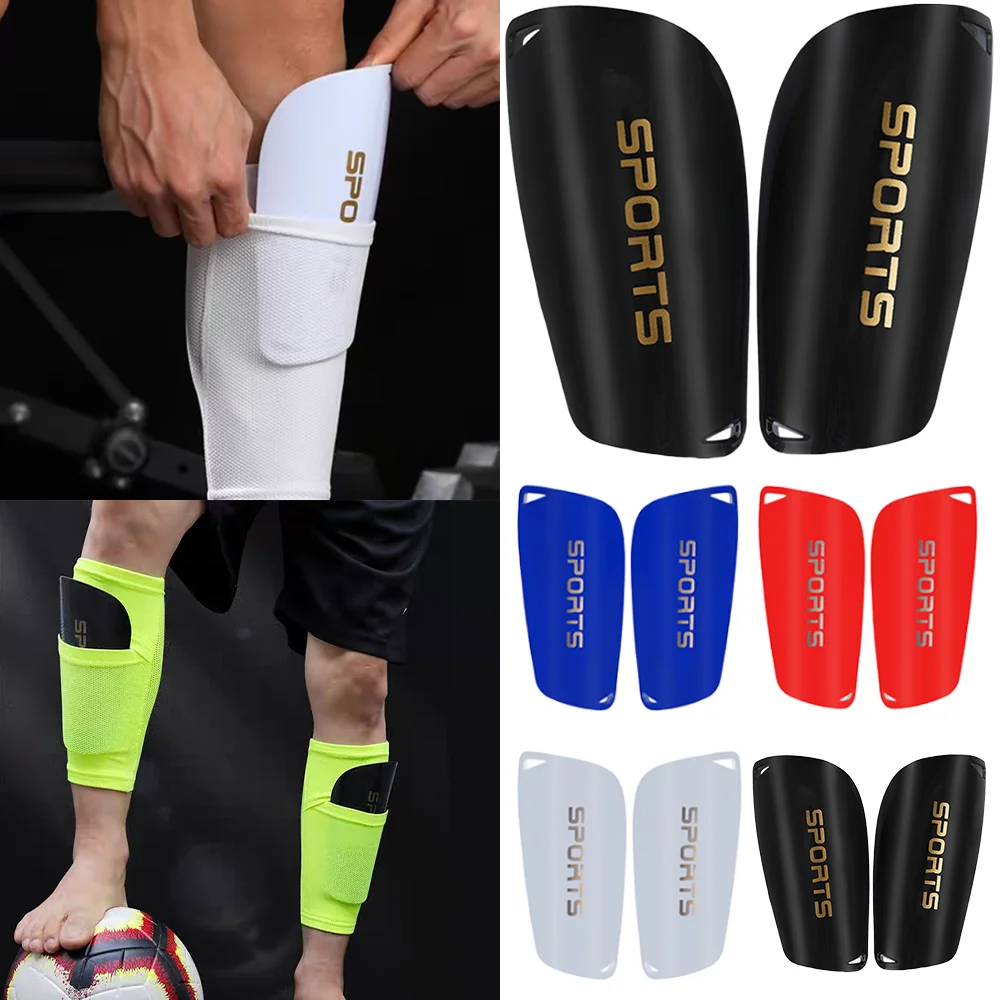 

1Pair Thickened Football Shin Pads Outdoor Sports Soccer Calf Protection Shin Guard Plate Insert Type Adults Kids Men Women Boys