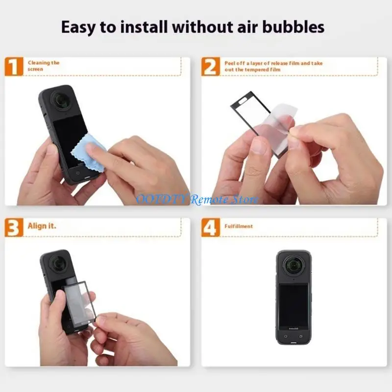 

LCD Screen Film Tempered Glass Screen Protector for X5 LCD Display Shatterproof