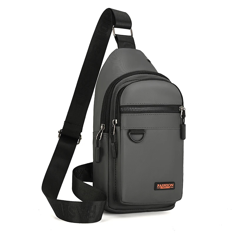 

Men's crossbody bag, chest bag, side shoulder bag, suitable for business commuting, vacation travel, hiking and cycling, outdoor