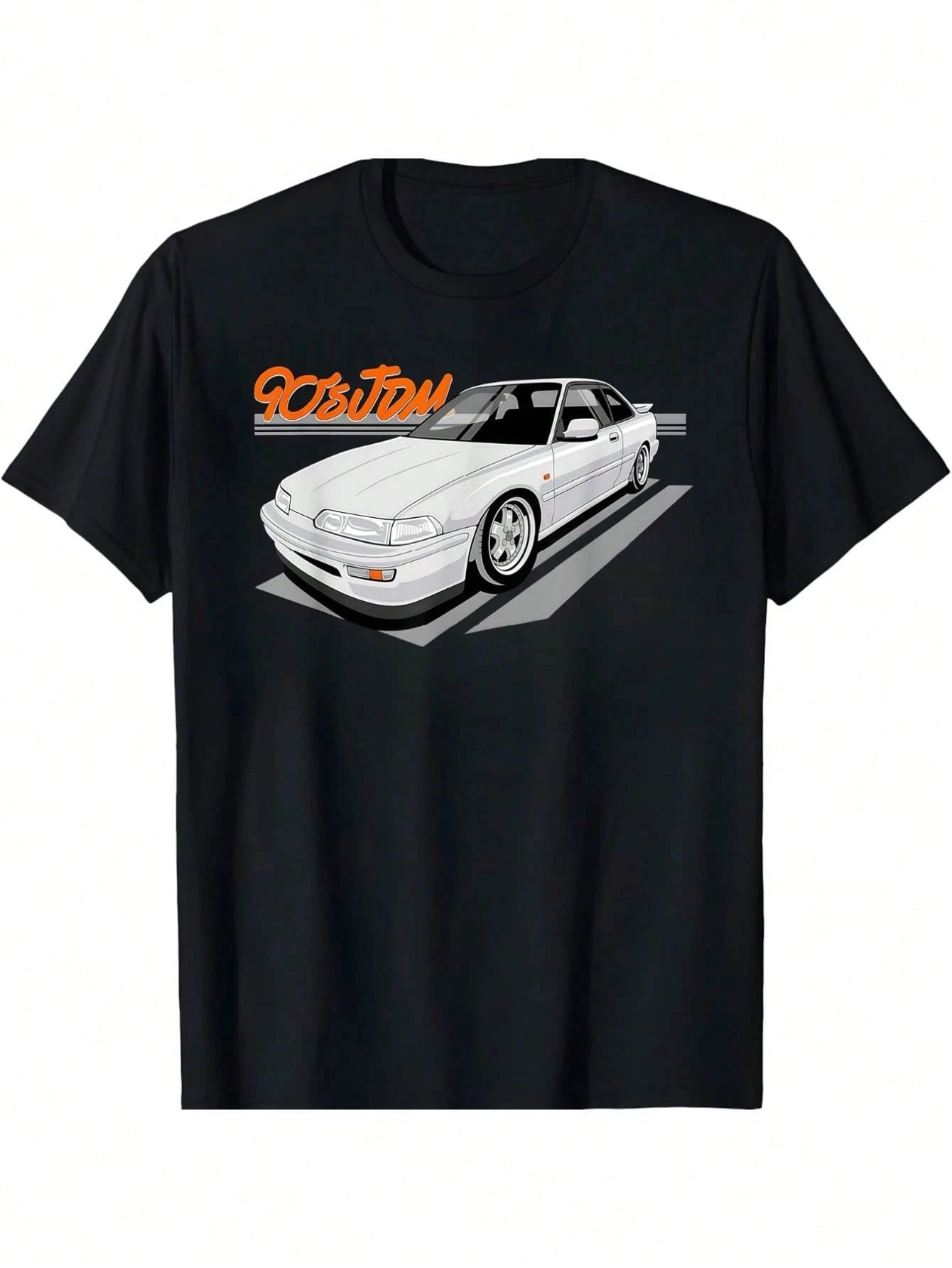

Mens T-Shirt Style Car Graphic T-Shirt For Men Classic Sports Car Design Tee For Auto And Streetwear Enthusiasts oversized