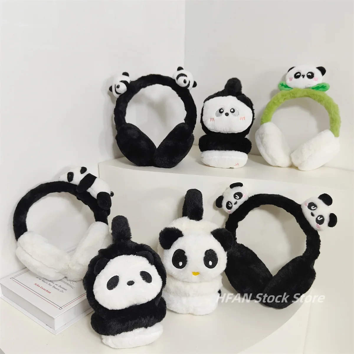 Hoge Kwaliteit Cartoon Oorbeschermers Nep Konijnenbont Hang Oor Cover Warme Winter Oorwarmers Bont Oorbeschermers Unisex Kinderen Oor Warmer Vouw