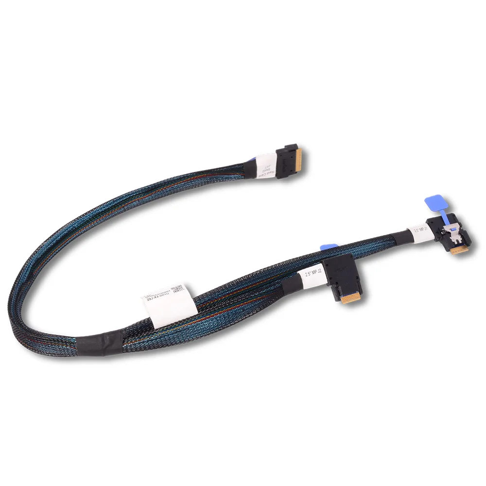 2025 NEW Slim SAS SFF8654 8i To Dual Elbow SFF-8654 4i SAS Built-in Server Array Data Cable One in Two
