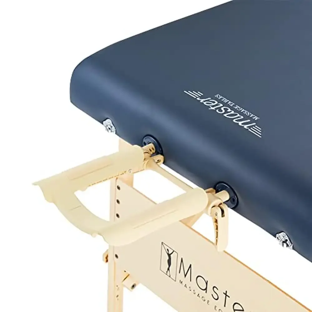 Adjustable Portable Massage Table Pro Package with 750lbs. Working Capacity and 3-Inch Foam Cushioning Therapists