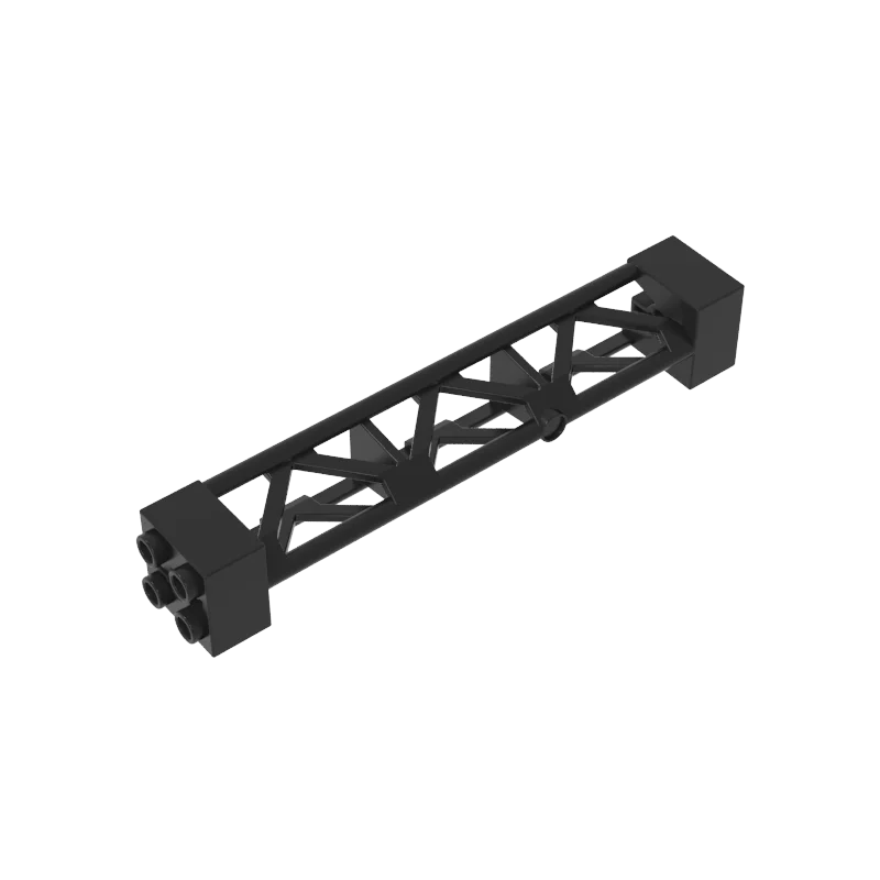 

Gobricks 10PCS 95347 Bricks Support 2 x 2 x 10 Parts Girder Triangular Vertical - Type 4 -3 Posts 3 Sections MOC Building Block