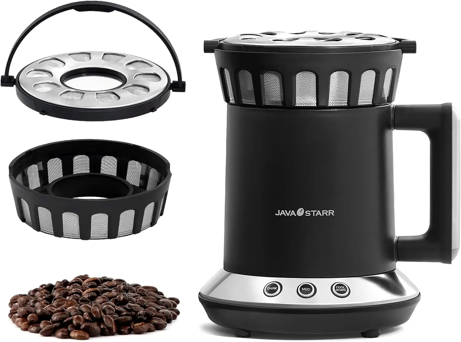

Electric Coffee Roaster Machine for Home Use 1200W,Coffee Bean Roaster Machine for Home Use with Two Optional Baking Modes (Med