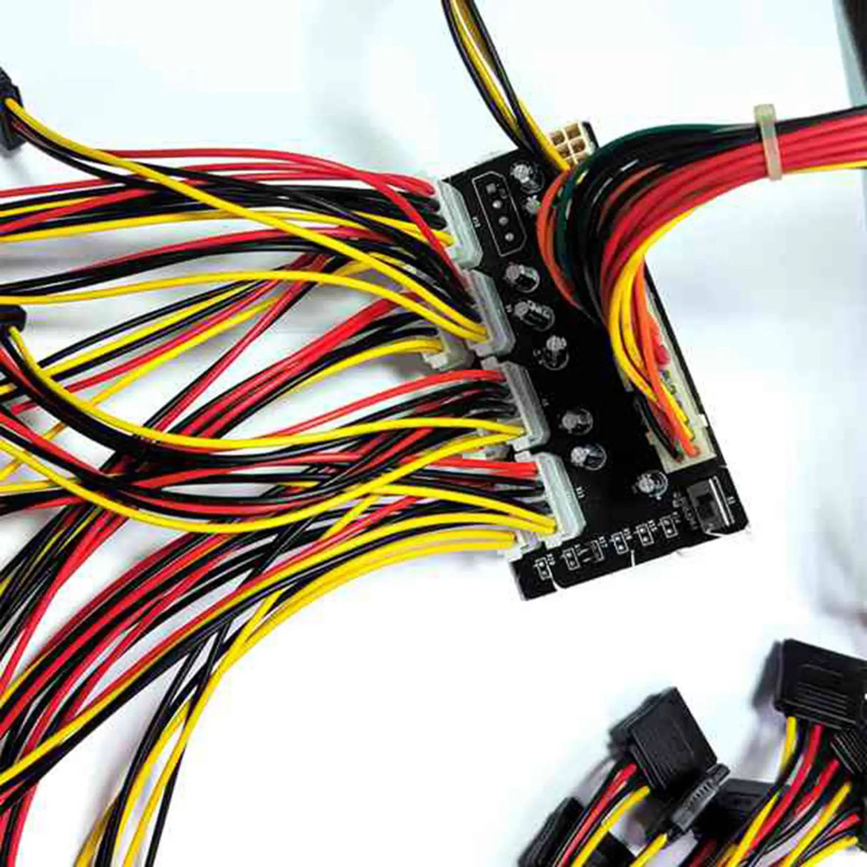 

Плата питания EF-ATX 24-контактная плата питания IDE 8X4pin для жесткого диска машины Chia для майнинга без кабеля