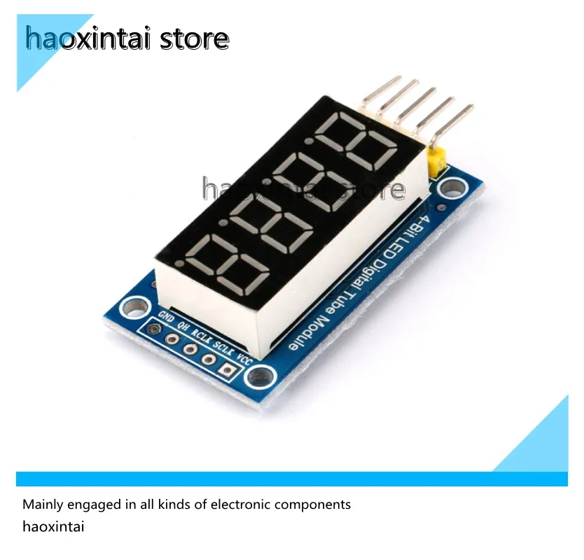 2PCS 4-digit/8-digit digital tube module LED display four-digit/eight-digit serial 595 driver