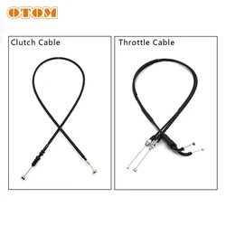 OTOM Motocross For YAMAHA Clutch Throttle Cable Wire For YAMAHA YZ250F YZ450F WR250F WR450F YZ250FX WR250FK Motorcycle Accessory