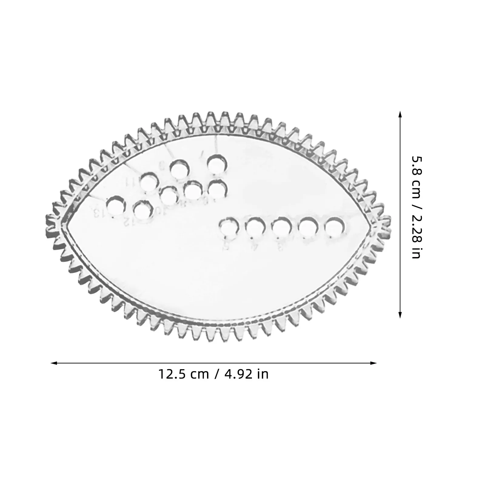 1Set Drawing Template Ruler Kit Creative Painting Ruler Set for Early Education Creative Pattern Drawing Ruller Tool