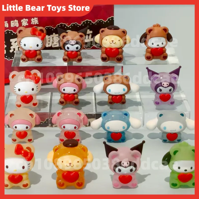 [Genuino] In Magazzino WDWX Nuova Famiglia Sanliou Steam Era Serie Impilabile Cieco Borsa Mini Ornamenti per Bambole Figurine per Ragazze Regali Kawaii