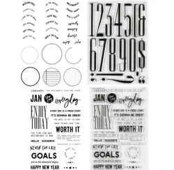 NEW English Clear Stamp Transparent Seal For DIY Scrapbooking/Card Making A5054