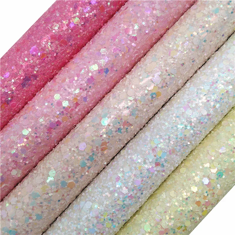 Amonglitter пастельные объемные блестящие кожаные тканевые листы, блестящая ткань для самостоятельного изготовления бантов, сумок и обуви 21x29 см или 3ox134cm MB610
