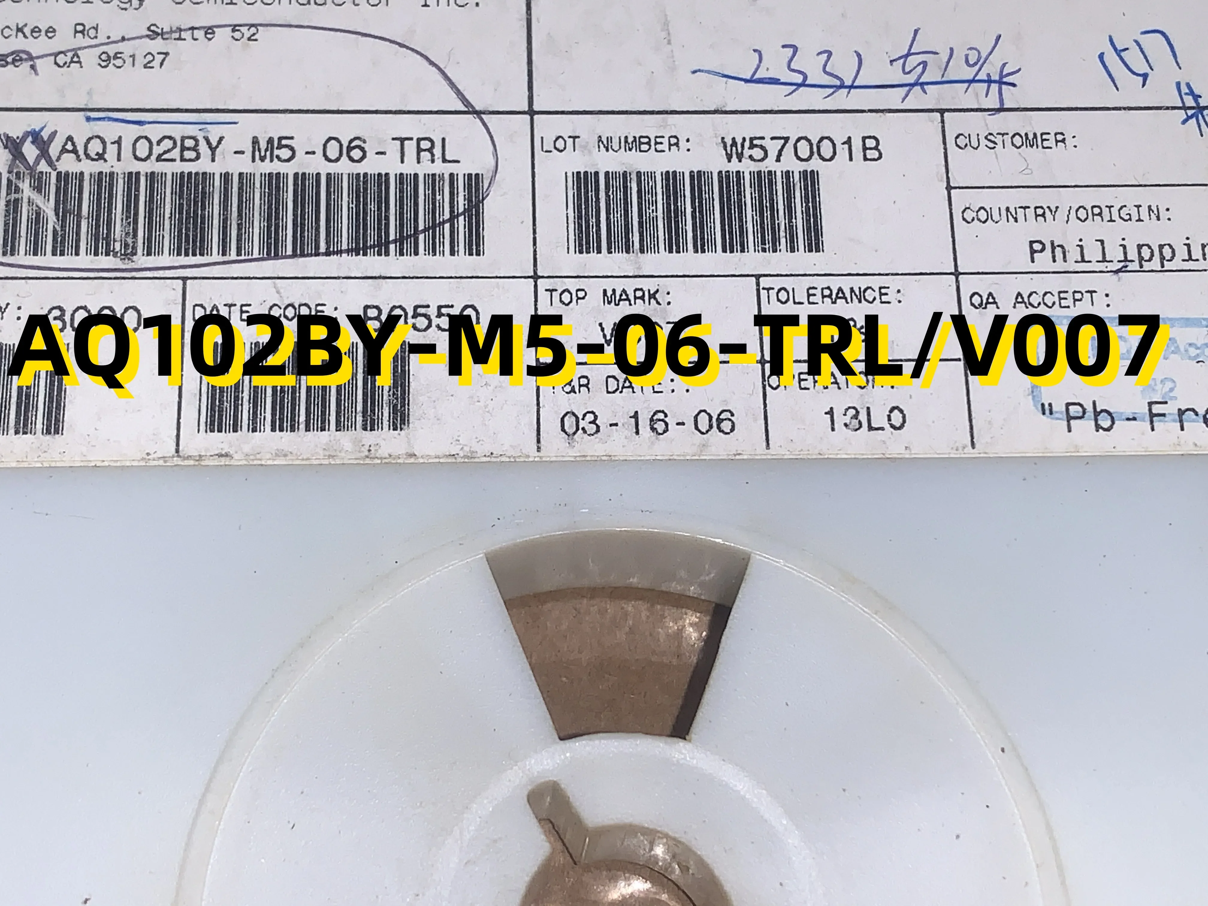 

10шт AQ102BY-M5-06-TRL /V007