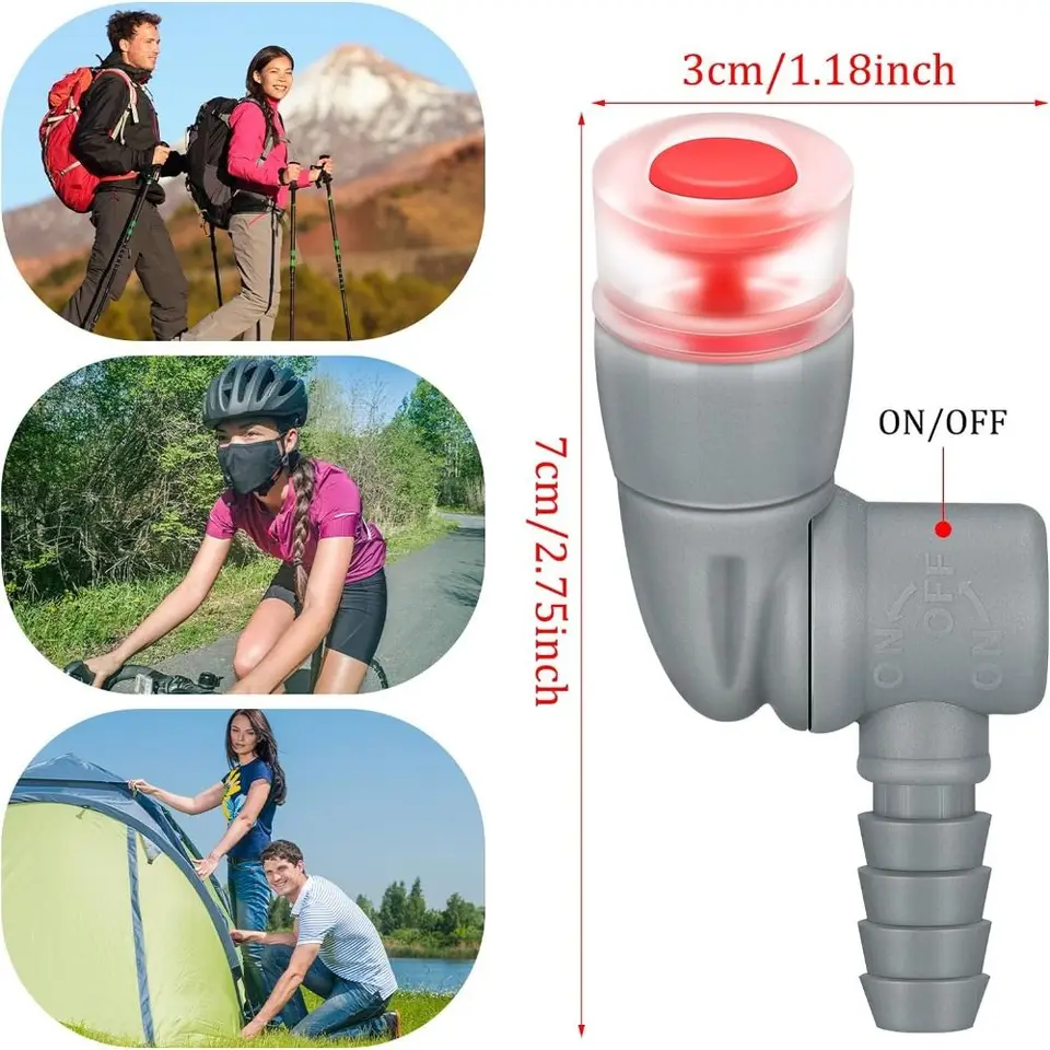 osprey hydration pack bite valve cover 1Pcs Osprey Hydration Packs Bite Valve Replacement Sheath Silicone Water  Bladder Nozzles Water Bag Mouthpiece Replacement