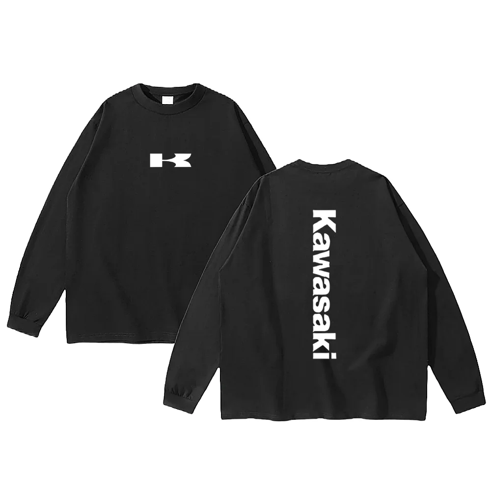 

Хлопковая мужская футболка с длинными рукавами, облегающая повседневная футболка для фитнеса, высококачественная мужская и женская футболка с круглым вырезом