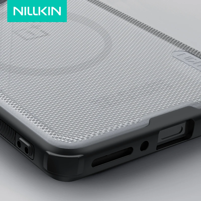 für OnePlus 16 / 15 / 13 5G Hülle Nillkin Super Frosted Shield Ultradünne Harte Magsafe Magnetische Schlanke Weiche Kanten Rückseite – Detail 2