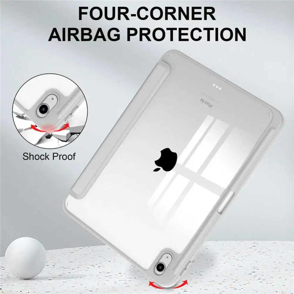 For iPad 2025 11th Gen Case iPad Air 13 11 M3 M2 Pro 11 13 M4 Air 5 4 2 3 10.5 Gen 10 9 8 7 10.2inch iPad 9.7 Pro12.9 Case Cover view 6