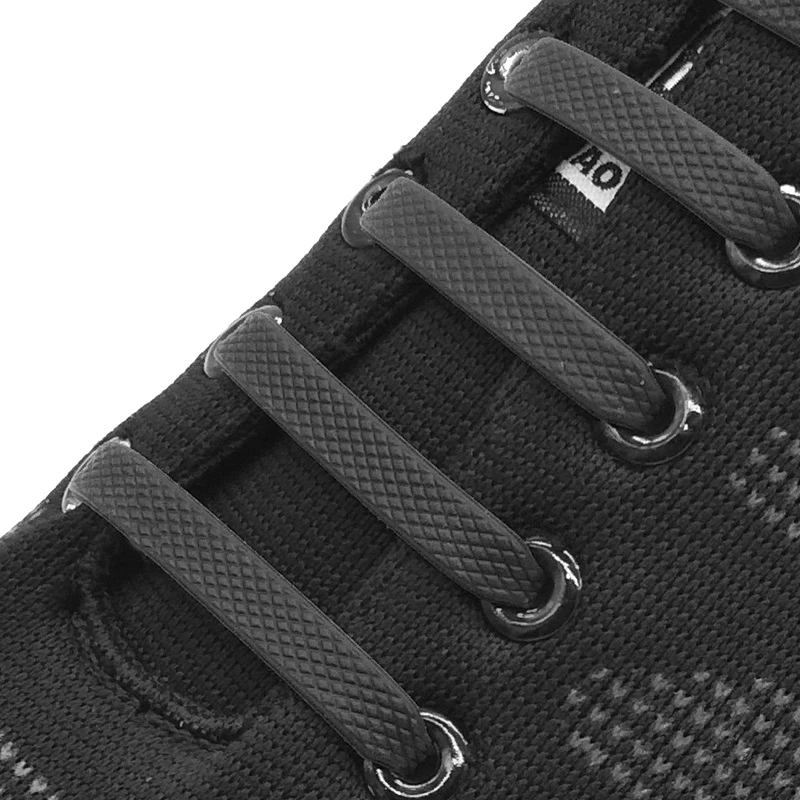 14pcs/Lot Shoes Accessories Elastic Silicone Shoelaces Elastic Shoelace Creative Lazy Silicone Laces No Tie Rubber Lace