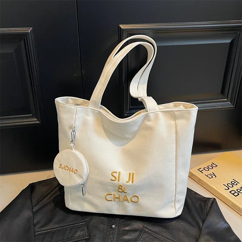 Female Bag with Large Capacity 2024  Autumn and Winter Casual Shoulder Class Commuting Tote Bag Casual Una Bolsa De Hombro Mujer