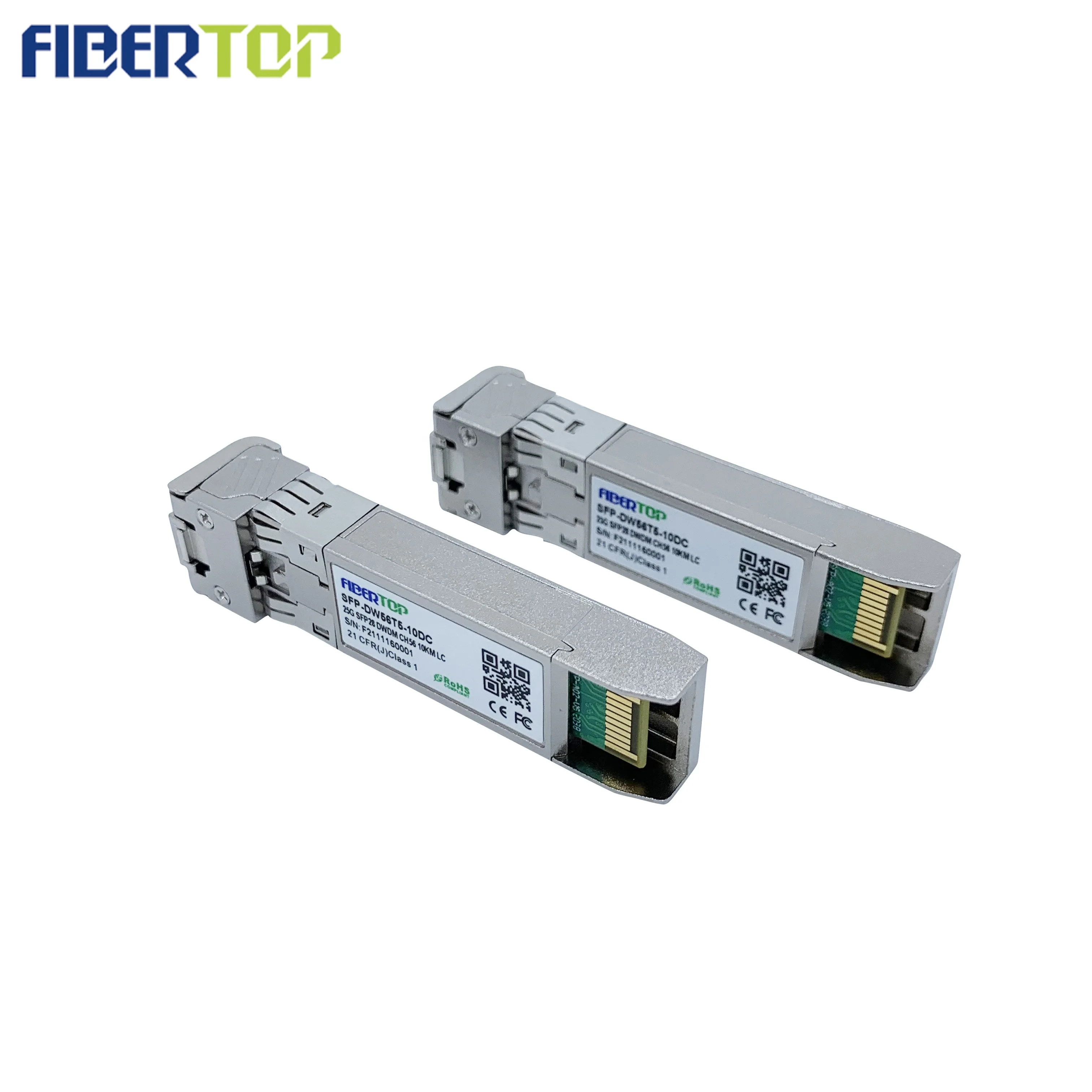 FIBERTOP wdm equipment 25g sfp28 module compatible catalyst 3500 fiber to ethernet transceiver