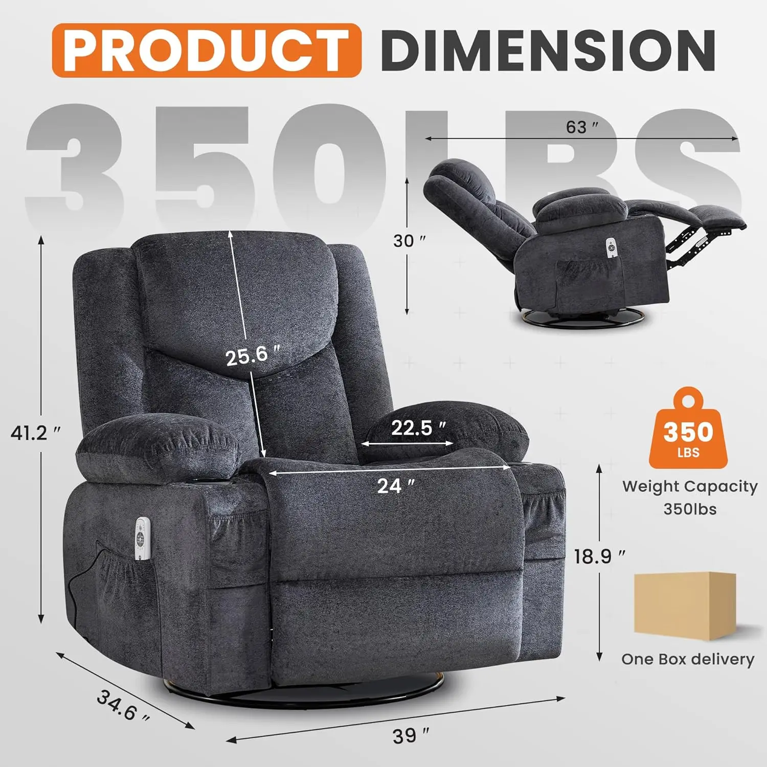 Thumbnail 2 - #21 Trending Recliner Chairs Right Now