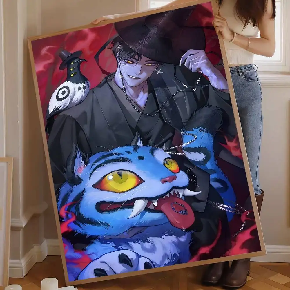 Kpop S-Saja Boys cool Classic Vintage Posters Vintage Room Home Bar Cafe Decor Nordic Home Decor