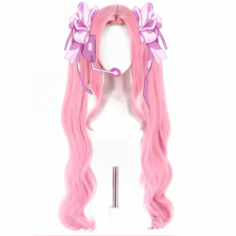 Anime Sua Mizi Cosplay Wig Women Lolita Long Hair Heat Resistant Synthetic Full Wig Halloween Carnival Comic Con Prop 4