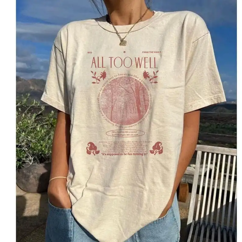 All Too Well Shirt Aesthetic All Too Well Graphic Tee