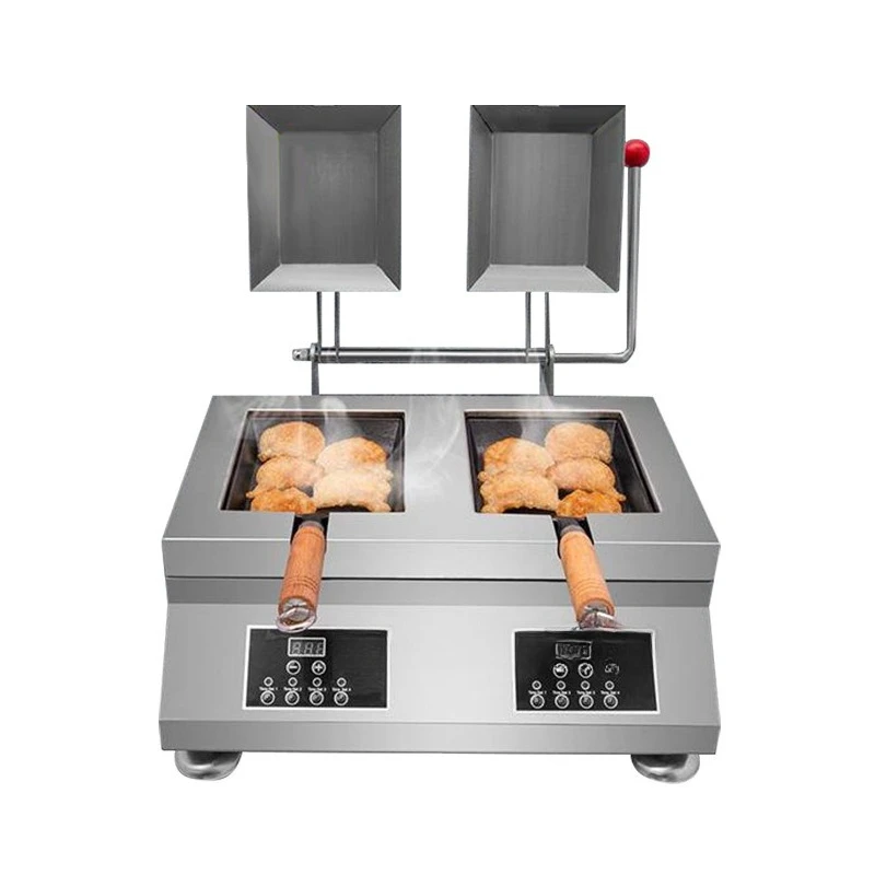 

Commercial automatic fried dumplings, electromechanical pancakes, fried raw fried pancakes, breakfast shop, automatic