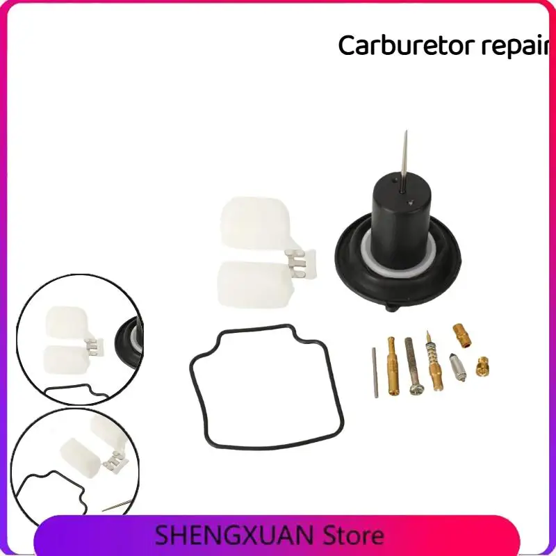 Premium Carburetor Repair Kit: Plunger Diaphragm, Float Included – Perfect for Motorcycle and Dirt Bike Repairs