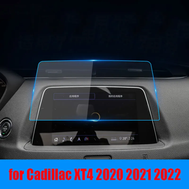 

Car GPS Navigation Protective Film for Cadillac XT4 2020 2021 2022 LCD center screen Tempered glass protective film accessories