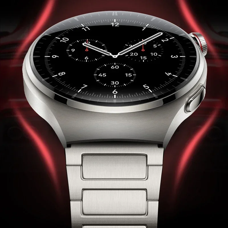 22mm Titanium Alloy Band for Huawei Watch 5 4 GT5 Pro GT5-4-3-2 46mm Comfortable Strap Bracelet Amazfit BIP 6 5 Balance 2 Correa