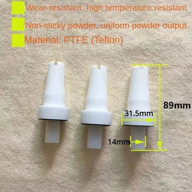 Suntool elektrostatische Pulverbeschichtung für GM03 (NF20) Opti-Pistole, flache Düse, 14 mm x 31,5 mm