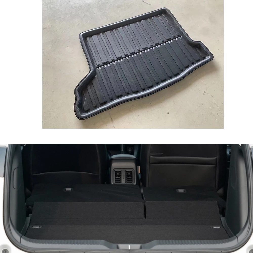 Car Rear Trunk Mat for Honda HR-V HRV Vezel RV3 2023 2024 Parts Custom Tray Liner Floor Pad Space Boot Carg Cover Accessories