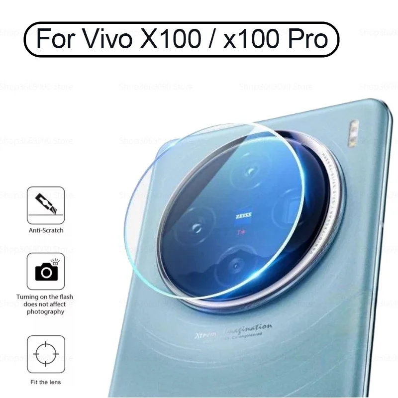 Ochraniacz obiektywu aparatu ze szkła hartowanego do Vivo X100 Pro Ochraniacze aparatu do Vivo x 100 Pro X100Pro Vivox 100 5G Osłona obiektywu