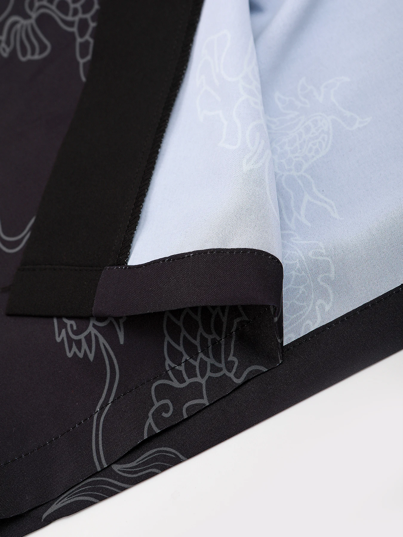 Men's Dragon Print Kimono Spring Fall Loose Chinese Style Seven-Quarter Sleeve Cardigan - view 5