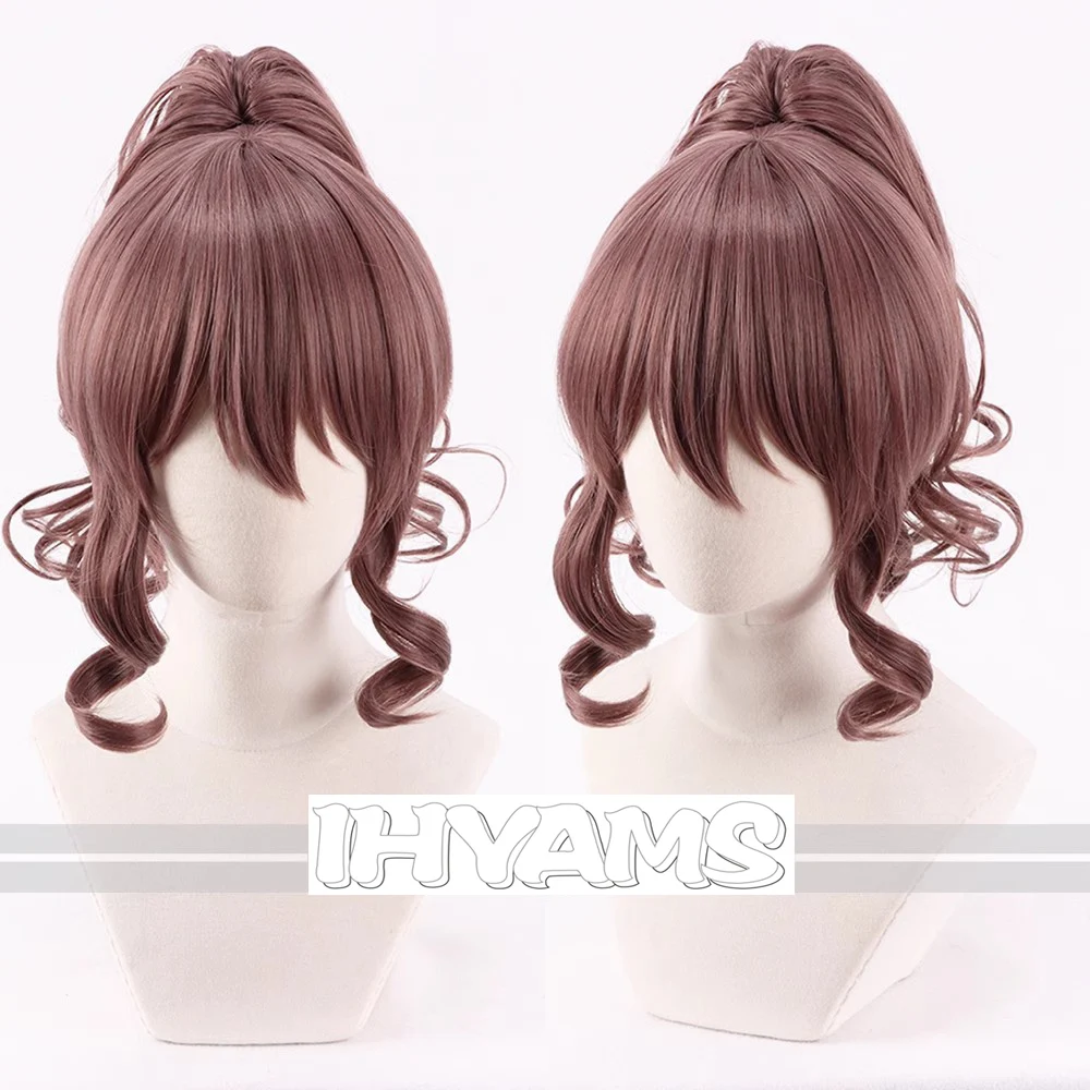 

Anime BanG Dream! Saya Yamabuki Toyama Kasumi Rimiri Cosplay Wigs with chip ponytail