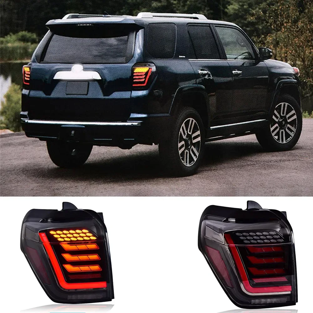 

For Toyota 4RUNNER 4th Gen 4-Runner LED Tail Light Assembly 2014-2019 4runner Conversion Smoked LED Rear Tail Lights