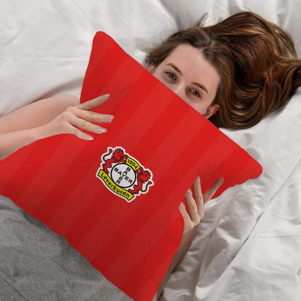 Cushion Cover Pillow Cover Pillowcase Cover for Pillow Fundas De Cojines Bayer 04 L-leverkusen Fc Sleeping Pillows Home Cushions