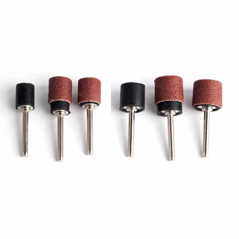 52pcs/Set Sanding Bands 80-600 Grits Sanding Drums for Dremel Nail Drill Rotary Abrasive Tools