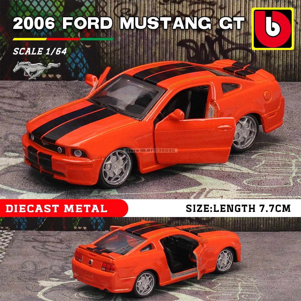 Bburago 1:64 Acura Dodge Porsche Ford classic classic car static car model alloy die-casting car model collection gift toy